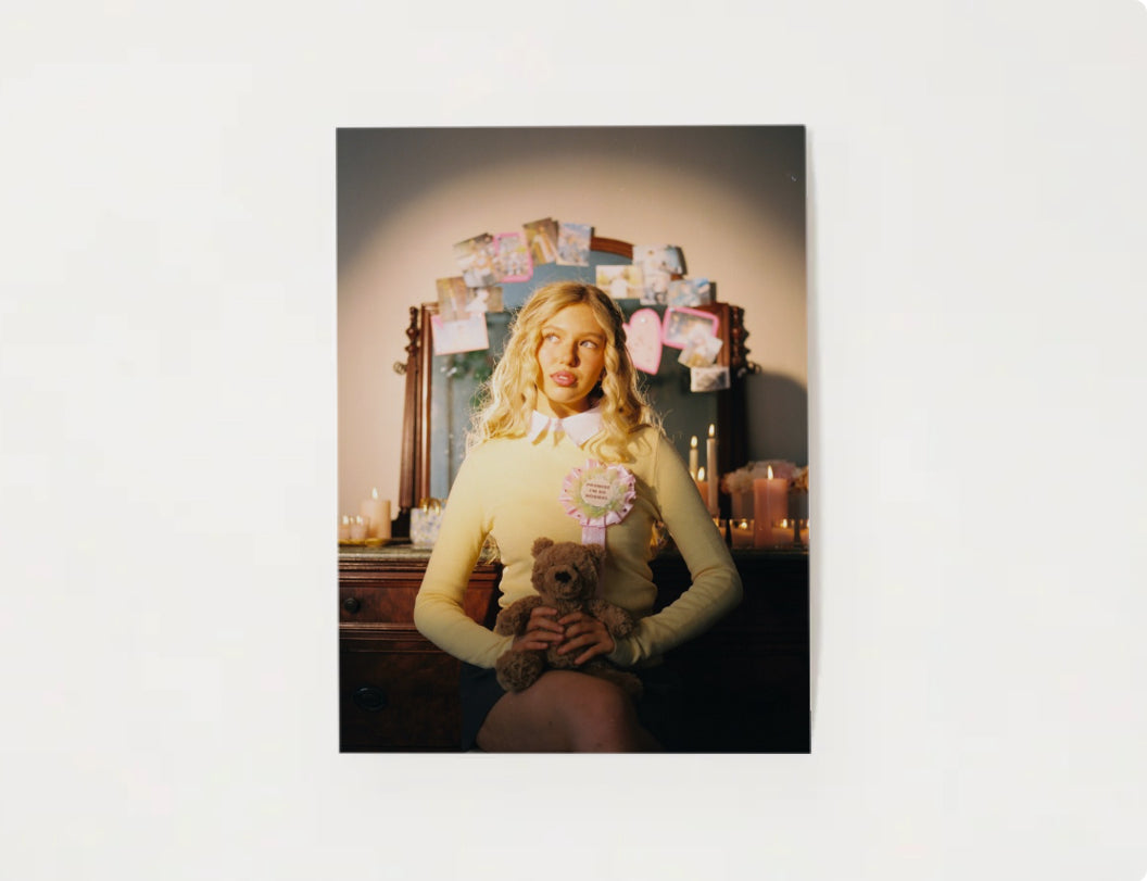 Signed ‘Promise i’m so normal’ Poster 🧸